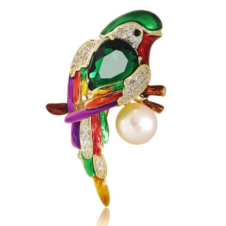 Parrot Brooch Fashion