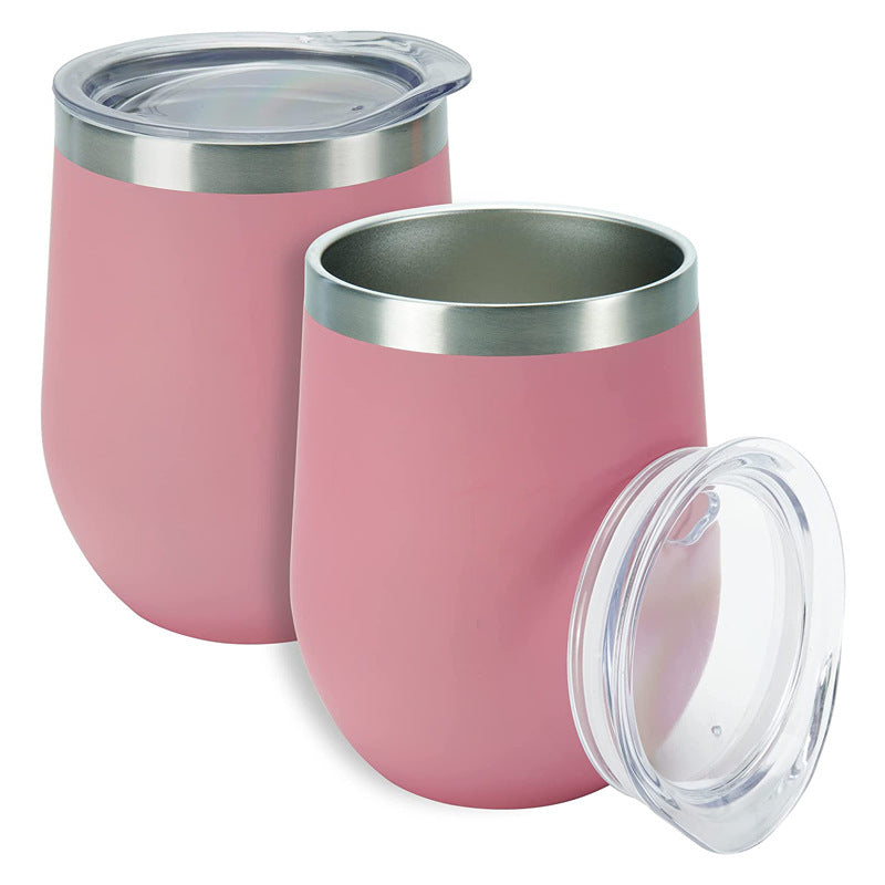 304 stainless steel thermos cup can be printed with logo.