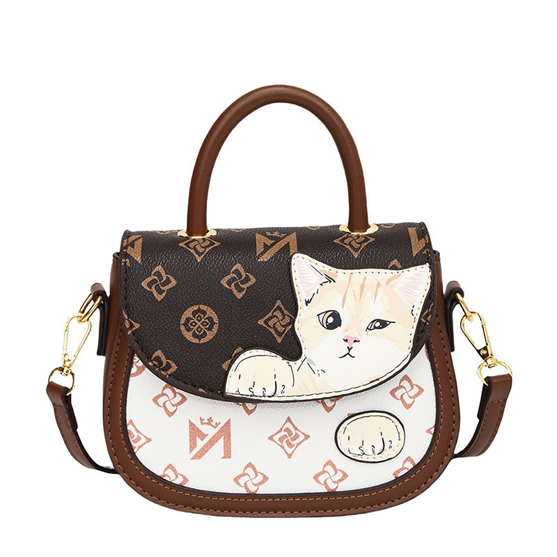 Cartoon cat handbag