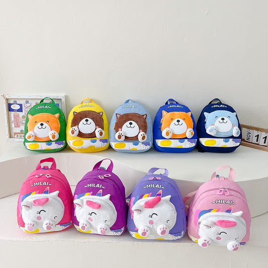 Cartoon cute children's small backpack