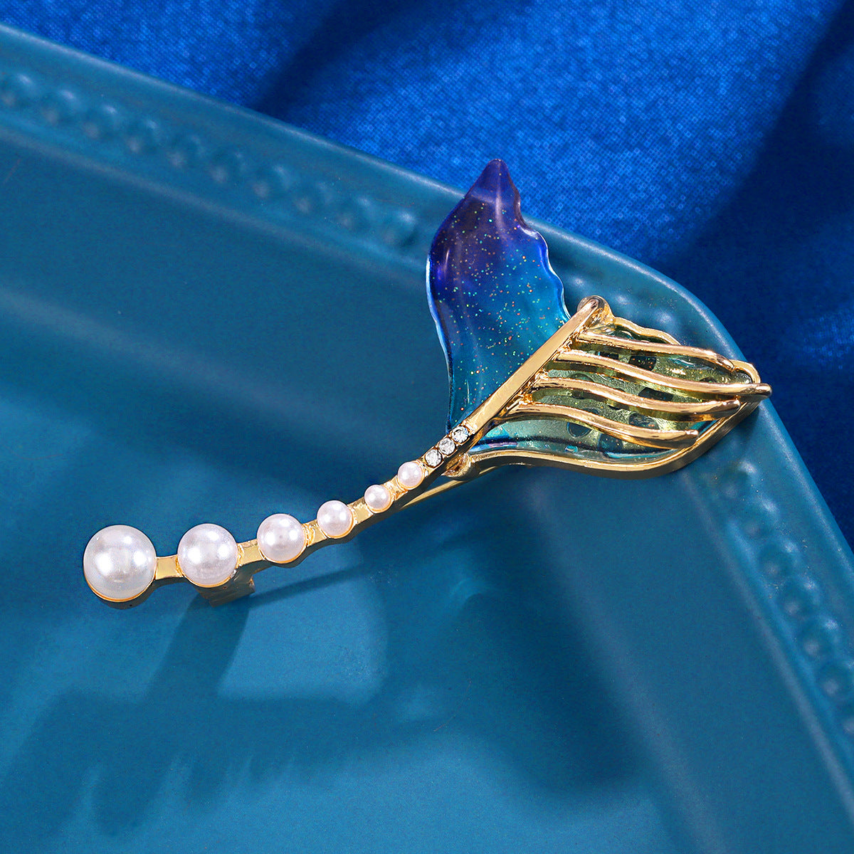 Mermaid Tail Brooch