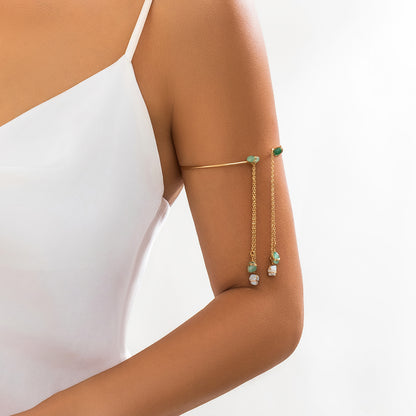 Fashion Personality Open Arm Ring Arm Chain