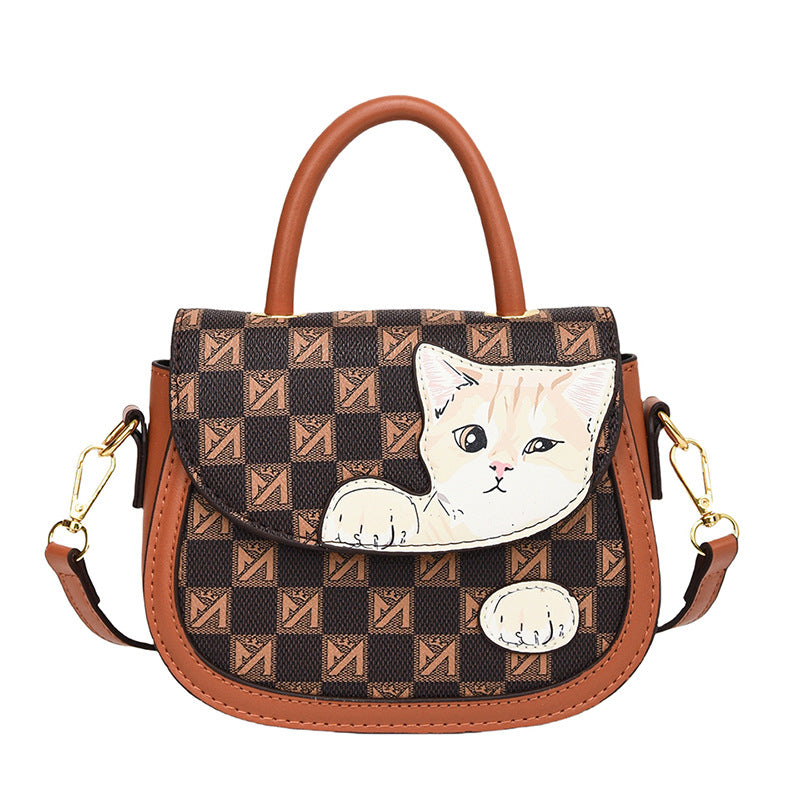 Cartoon cat handbag