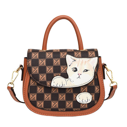 Cartoon cat handbag