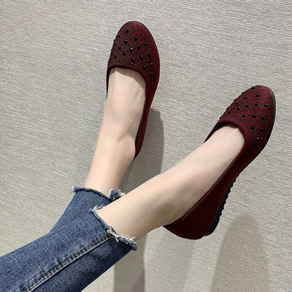 Popular large size single shoes