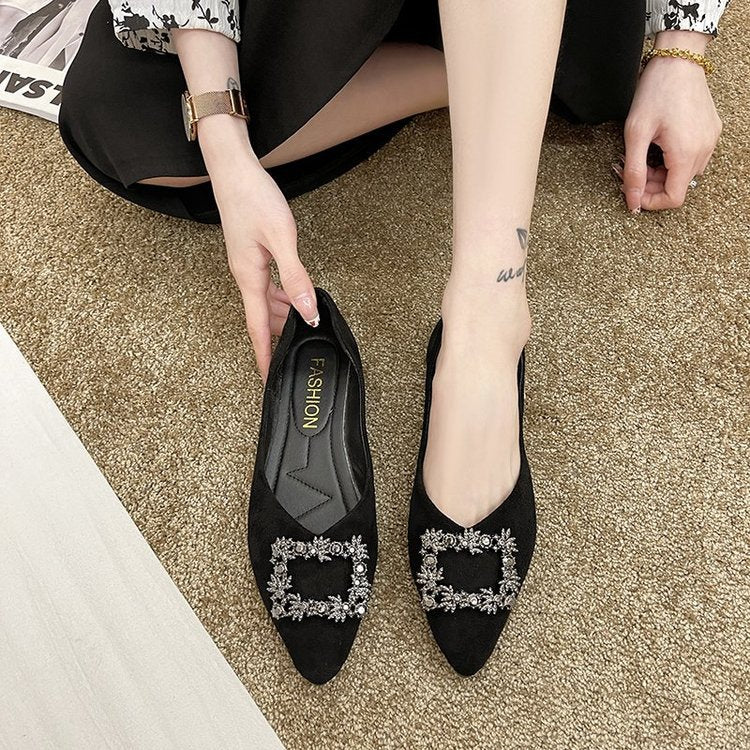 new flat-soled single shoes for women