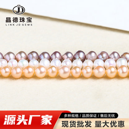 Freshwater pearl loose bead jewelry accessories