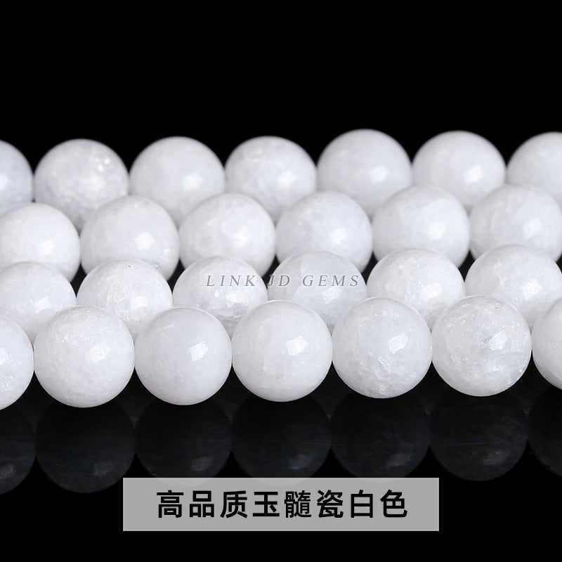 Color jade beads DIY jewelry accessories wholesale