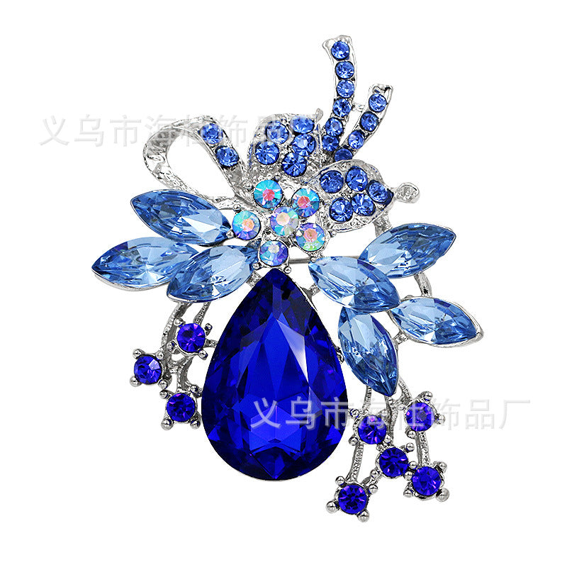 Versatile crystal corsage, alloy