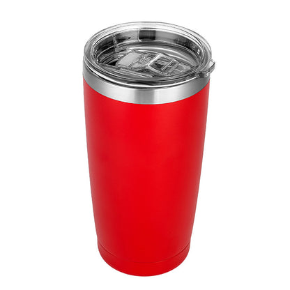 Sealed transparent cover thermos cup