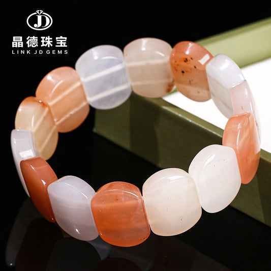 Natural ice jade hand row