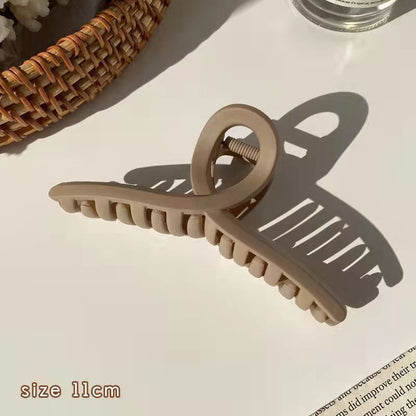 Korean ins large shark clip hairpin