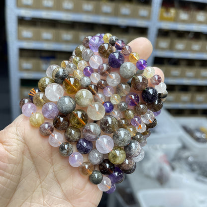 Natural Color Aurora Crystal Bracelet