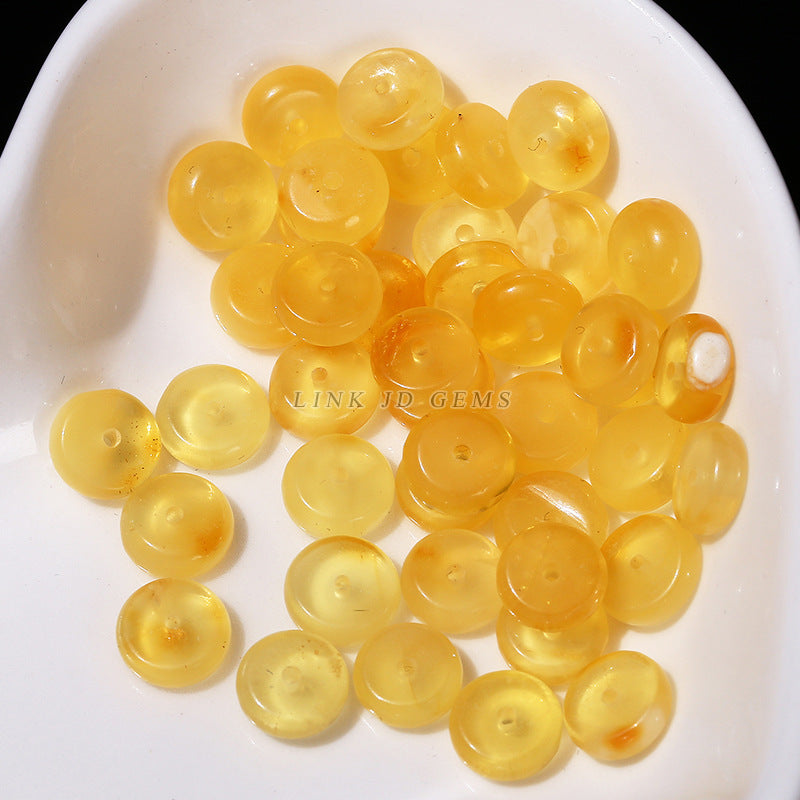 8Mm natural beeswax septum reflux old wax septum beads