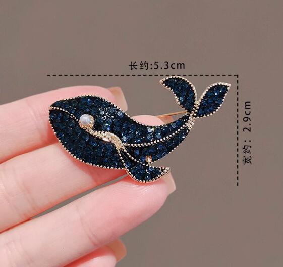 Cute Whale Brooch