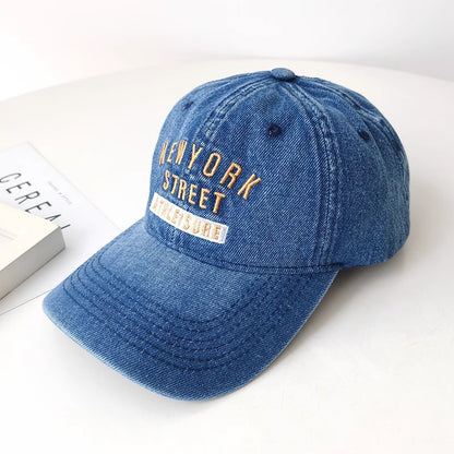 Vintage Denim Baseball Cap