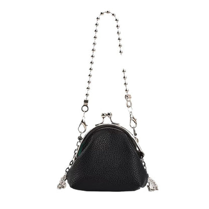 One shoulder crossbody change purse