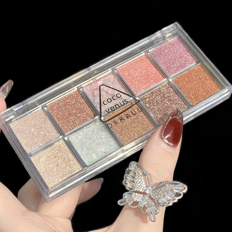 Paleta de sombras de ojos Stardust de 10 colores 