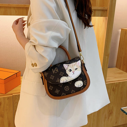 Cartoon cat handbag