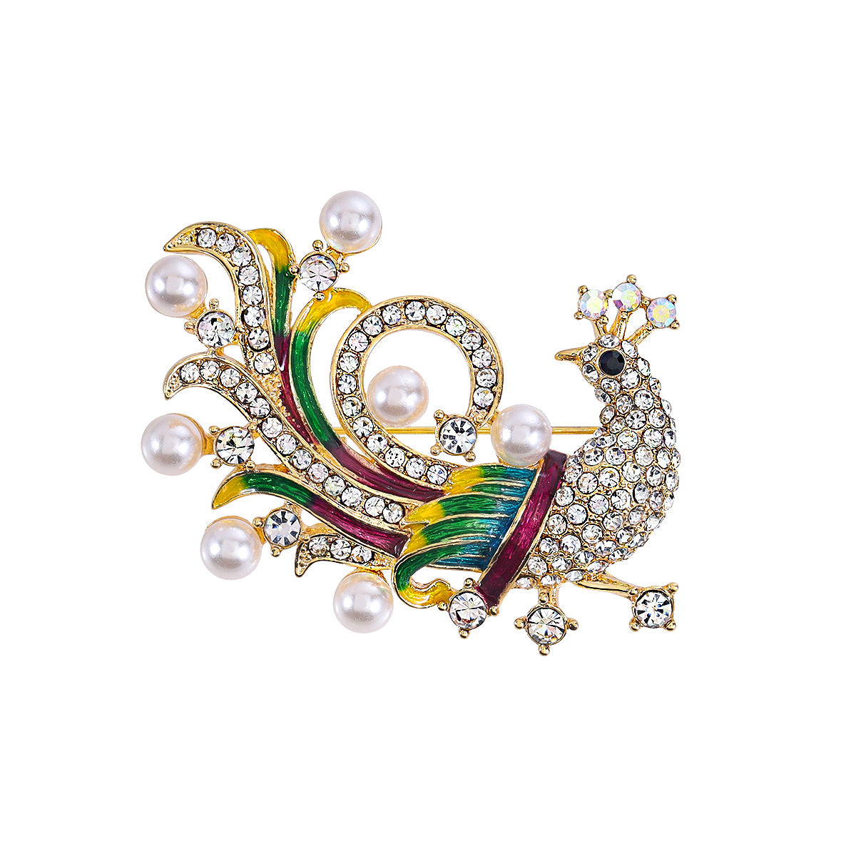 Animal Peacock Brooch Fashion