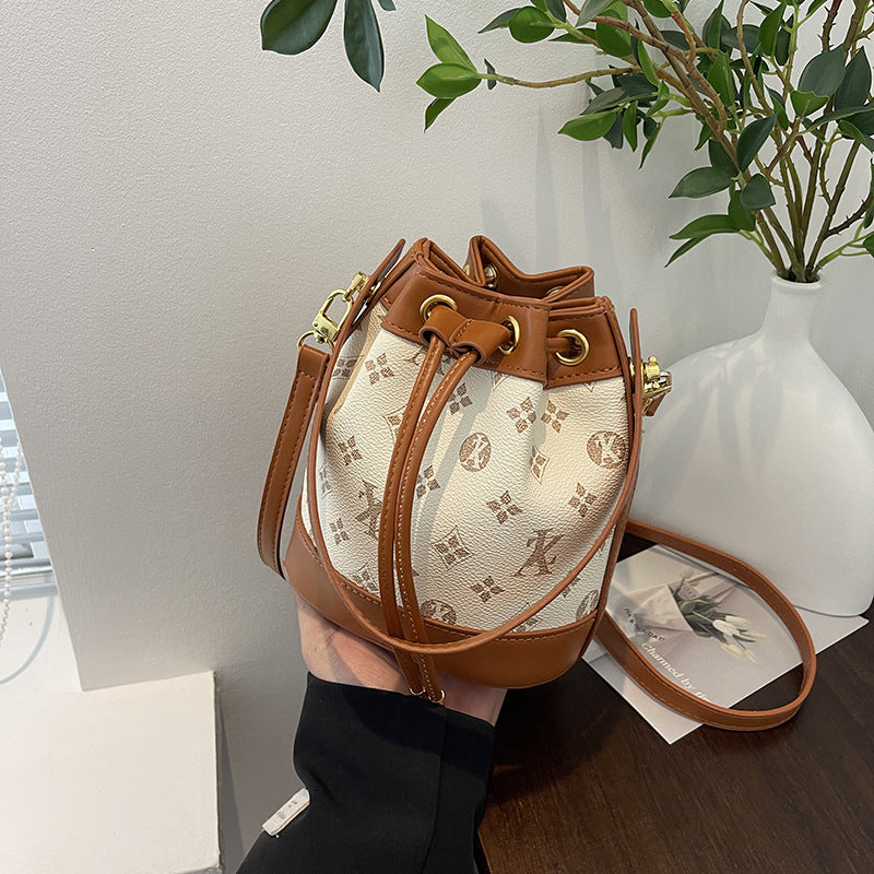 Fashion bucket bag versatile shoulder women's bag