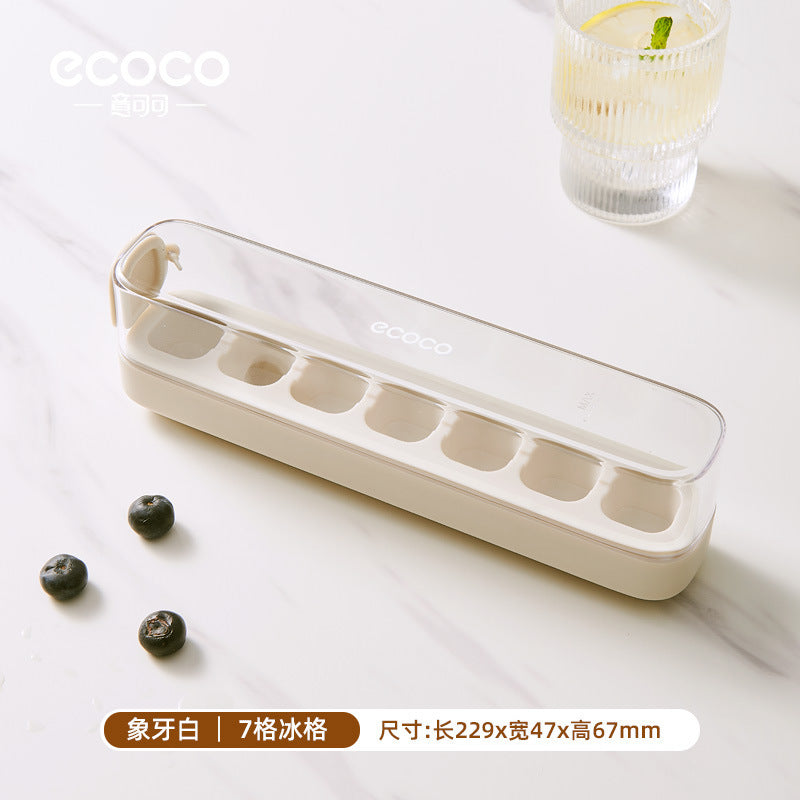 Press-and-Release Ice Cube Tray