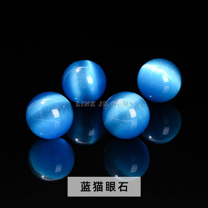 30Cm opal crystal ball powder crystal transparent glass beads