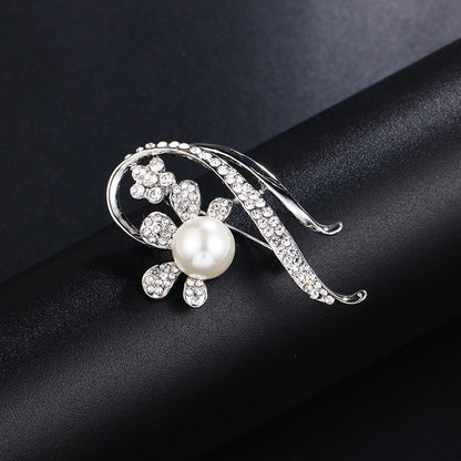 Accessories Butterfly Pearl Brooch