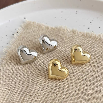 Love Versatile Peach Heart Earrings