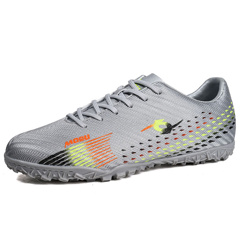 Zapatillas de fútbol de entrenamiento de corte bajo antideslizantes TF Turf para hombre 