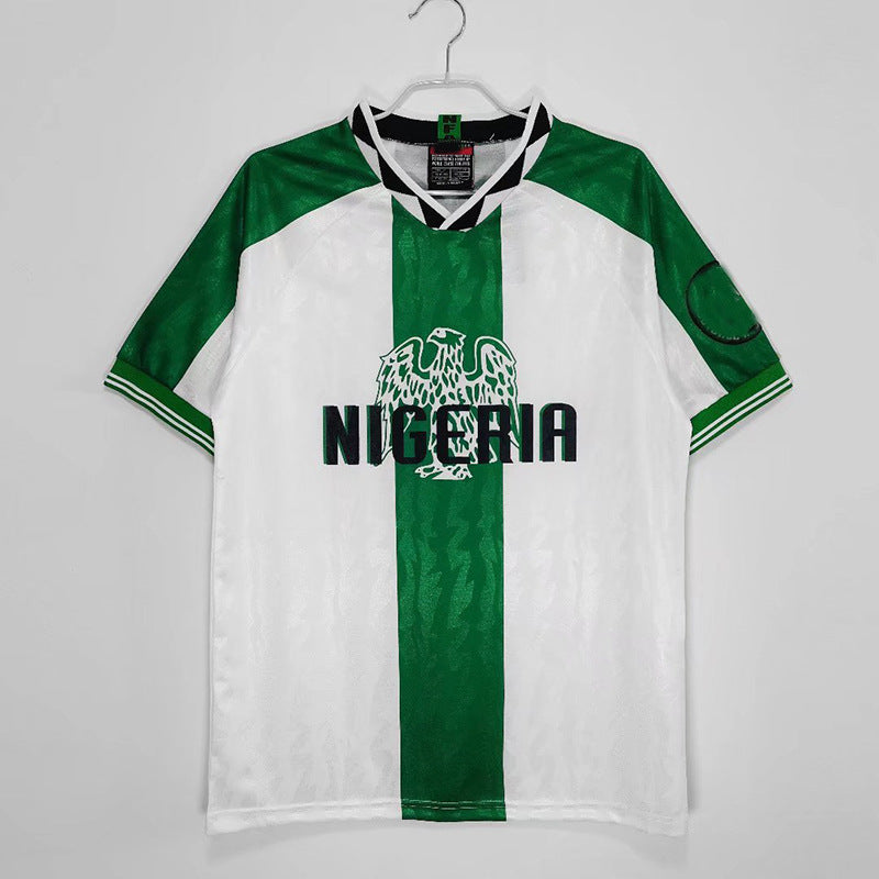 1996 Nigeria Home/Away Classic 10 Okocha Kanu Retro Jersey