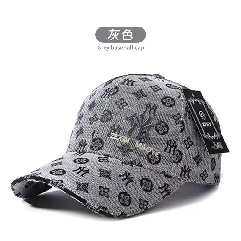 Large Fit Embroidered Sun Protection Baseball Cap