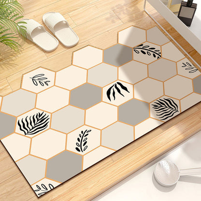 Diatomaceous Earth Non-Slip Mat Bath Door Mat