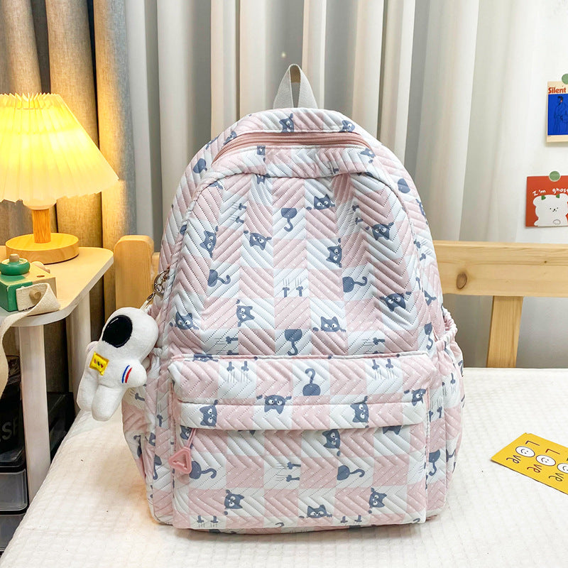 Large capacity school bag backpack