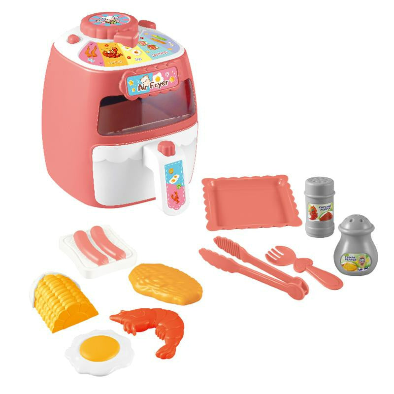 Pretend Play Children's Toy: Mini Air Fryer Simulation Rice Cooking Kitchen Toy Wholesale Gift