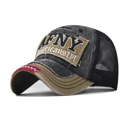 AFNY Embroidered Cotton Baseball Cap