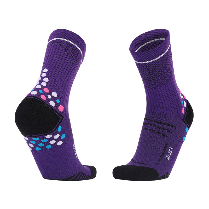 200-Needle Terry Compression Socks Mid-Calf Unisex