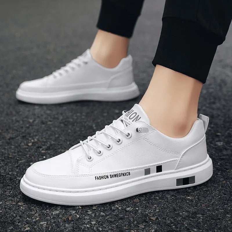 Non-slip Durable White Sneakers