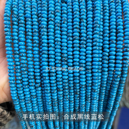 4 * 2Mm natural jade abacus beads loose beads