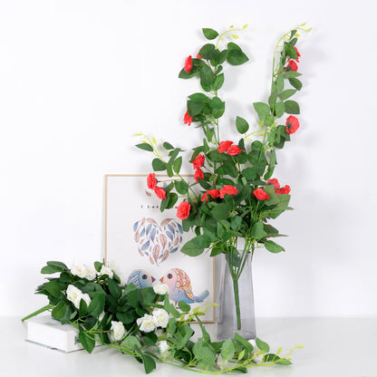 Rose wall hanging artificial flowers