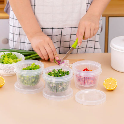 Round Food Storage Box