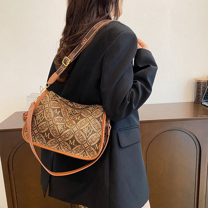 Letter light luxury large capacity shoulder bag