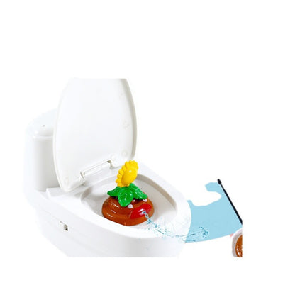 Remote Control Moving Water Spraying Toilet Prank Toy Stress Relief Magical Gift Novelty Item