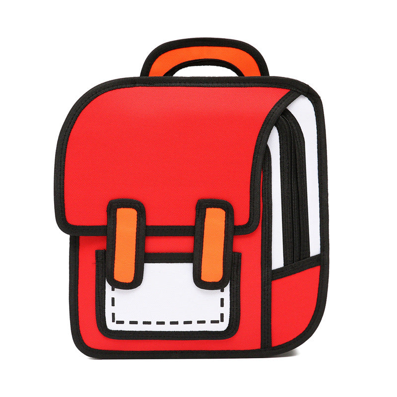 Second dimension kindergarten school bag