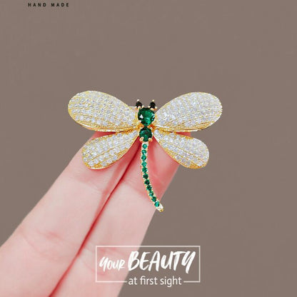 Dragonfly Brooch Girl