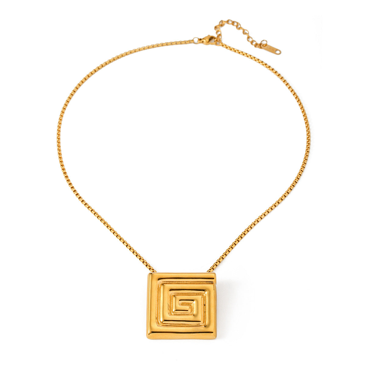 women's guipure pendant necklace