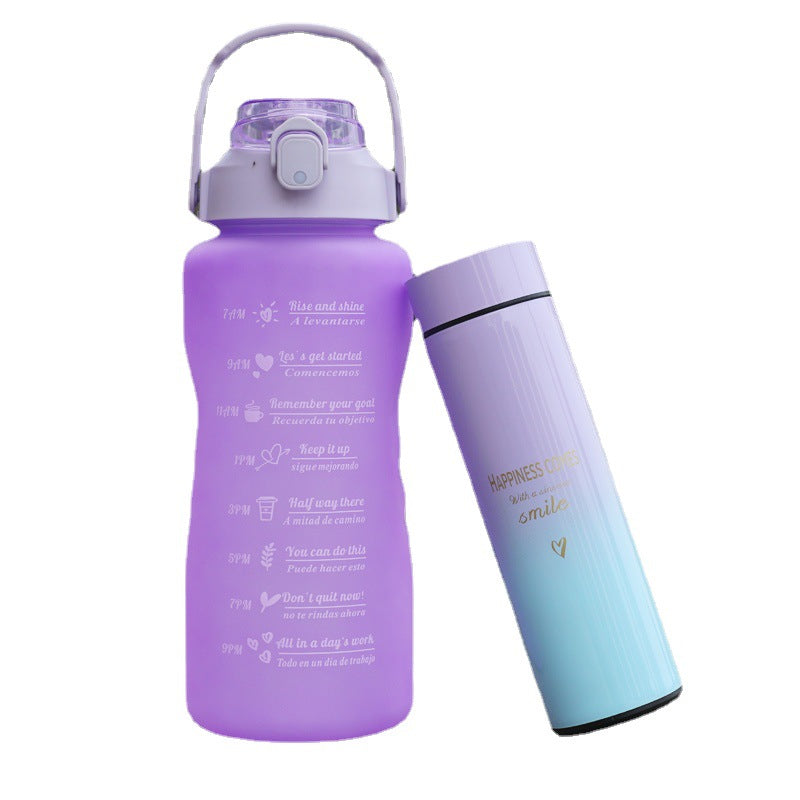 Plastic Insulated Bottle with Direct Drink