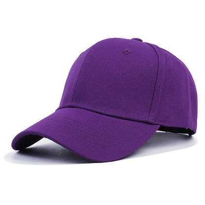 Cotton Hard-Brim Baseball Cap