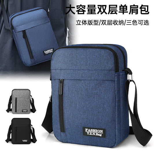 Stylish and simple shoulder bag men's crossbody backpack