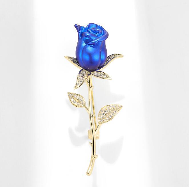 Elegant Rose Brooch